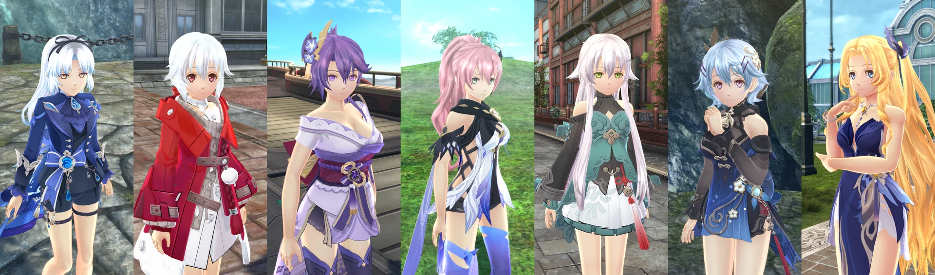 閃の軌跡4 HoyoverseCostumes_CS4.7z mod