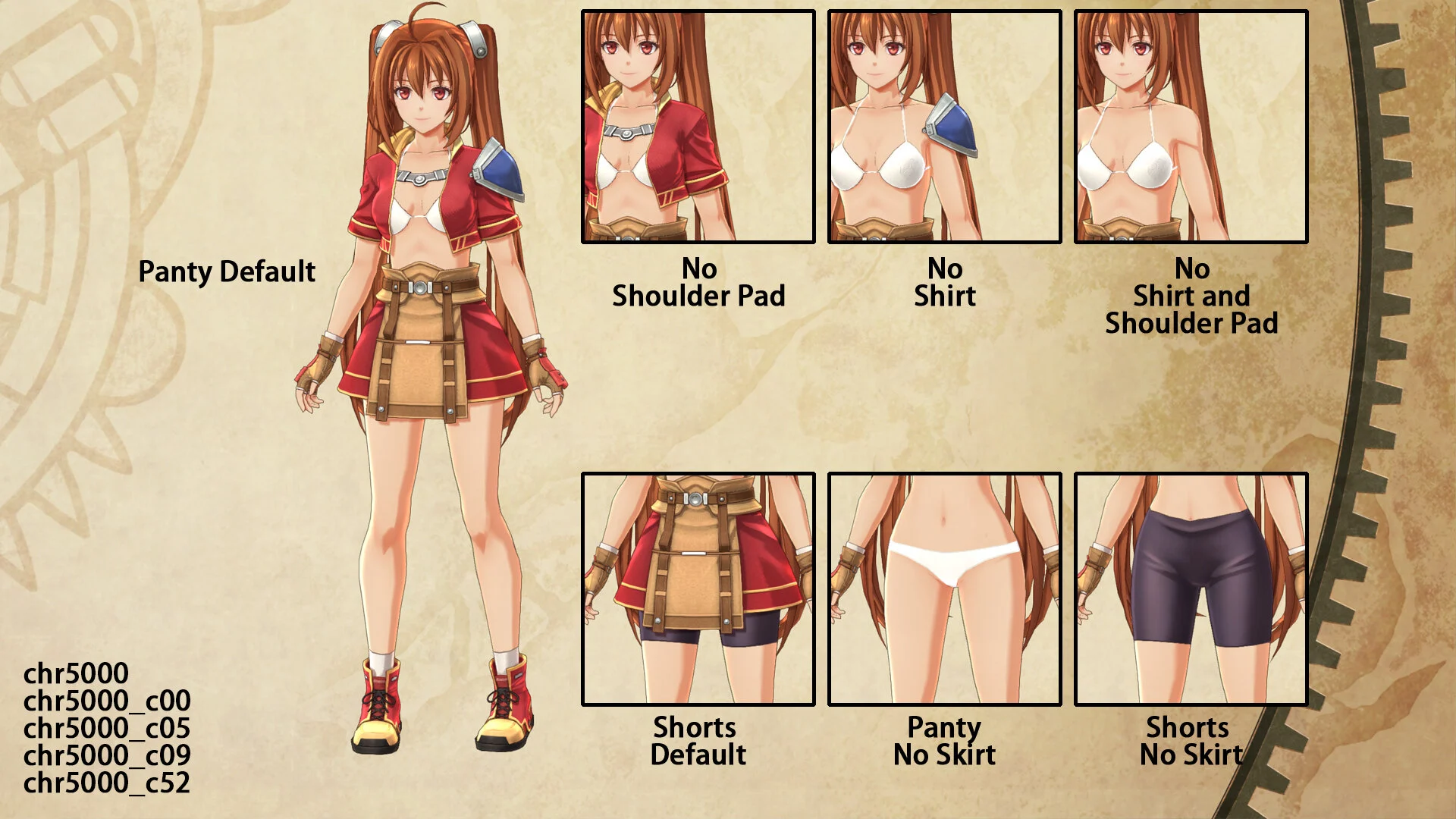 空の軌跡1st エステル Estelle Underwear Mod hotfix1 mod