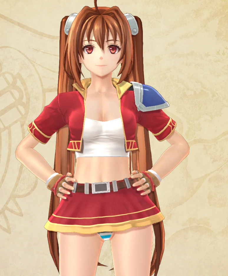 空の軌跡1st エステル Estelle Default A Shorter Skirt mod