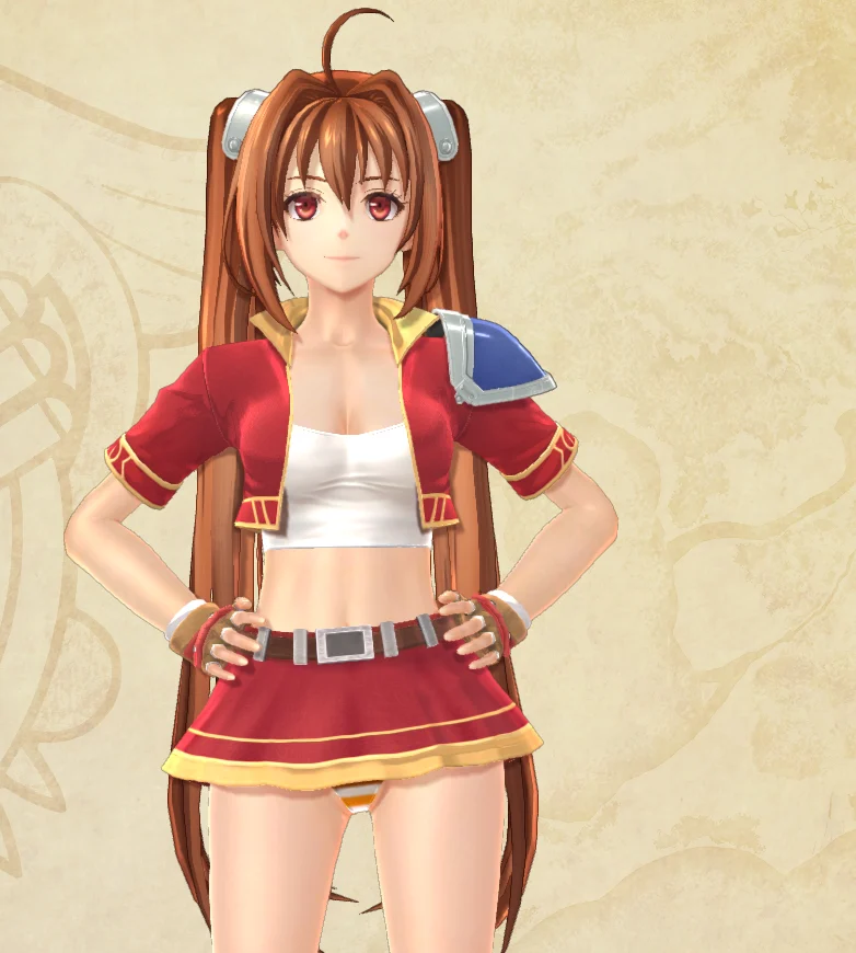 空の軌跡1st エステル Estelle Default A Shorter Skirt mod
