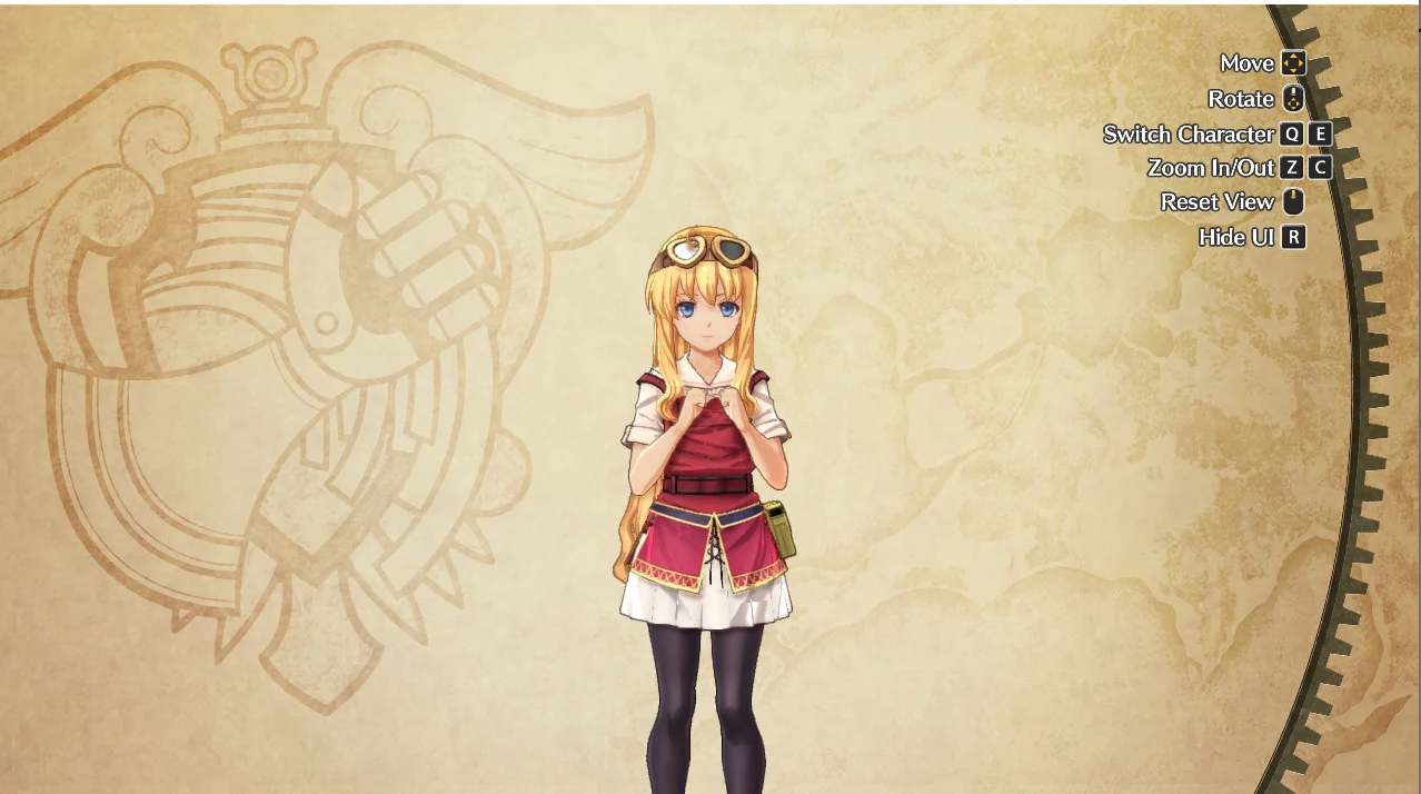 空の軌跡1st ティータ tita jumperskirt mod
