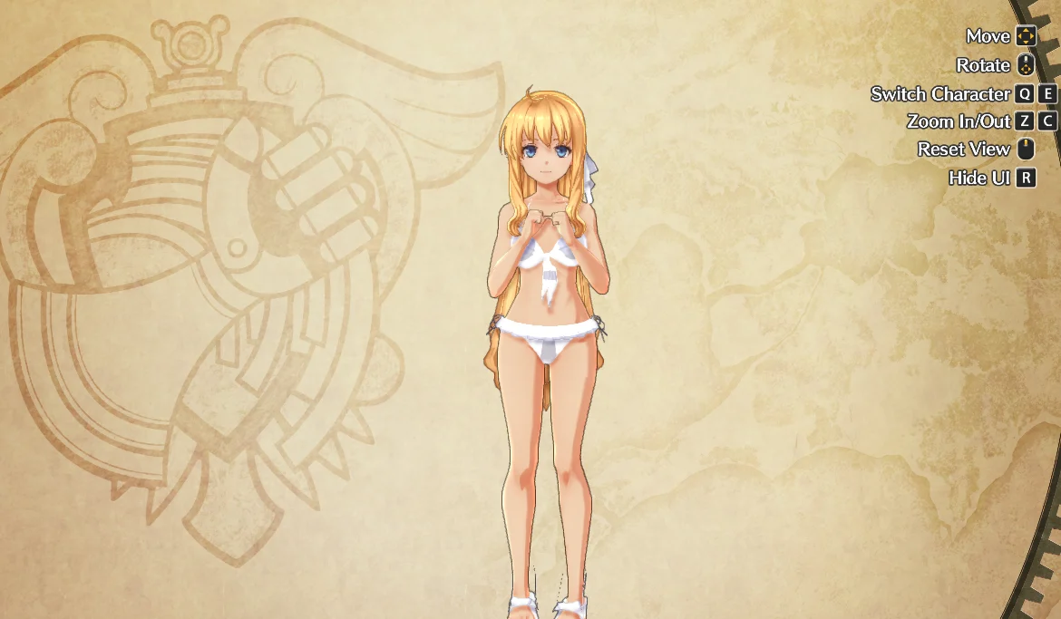 空の軌跡1st ティータ tita swimsuit mod