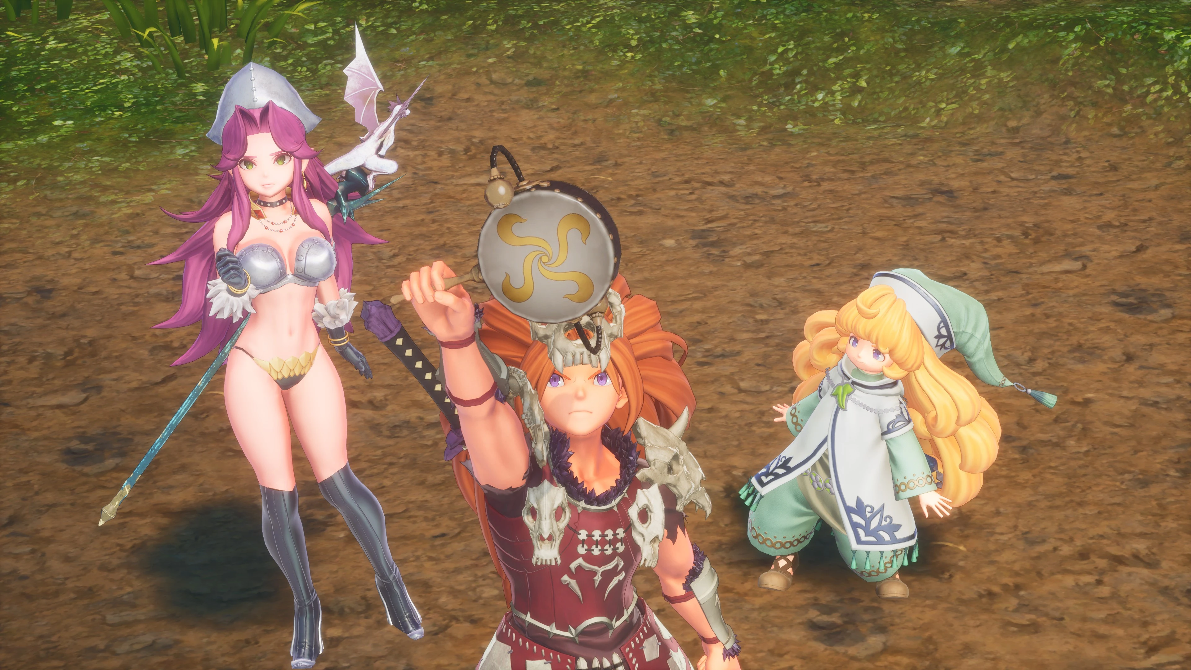 聖剣伝説3 TRIALS of MANA Magus Angela big boobs mod