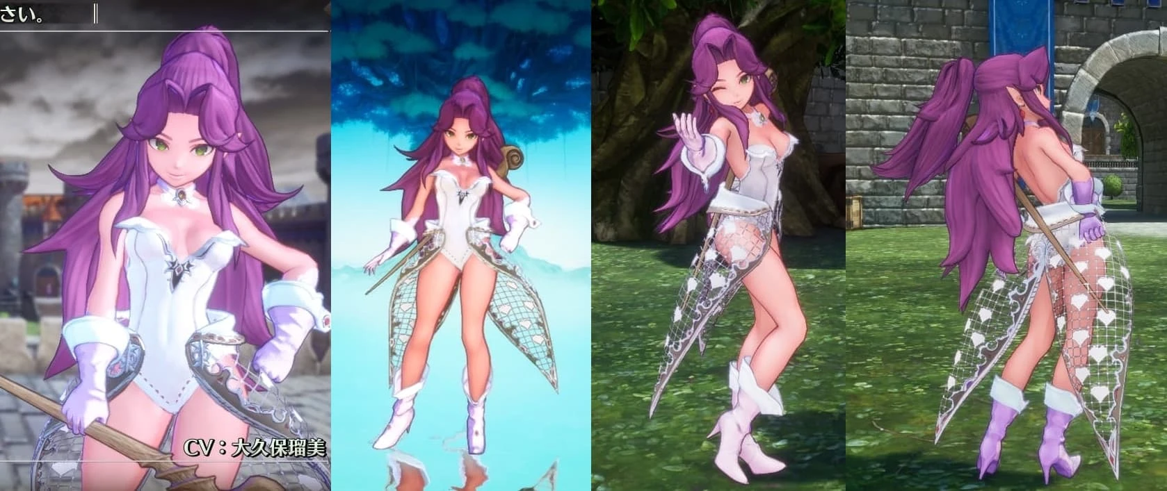 聖剣伝説3 TRIALS of MANA Angela show through mod
