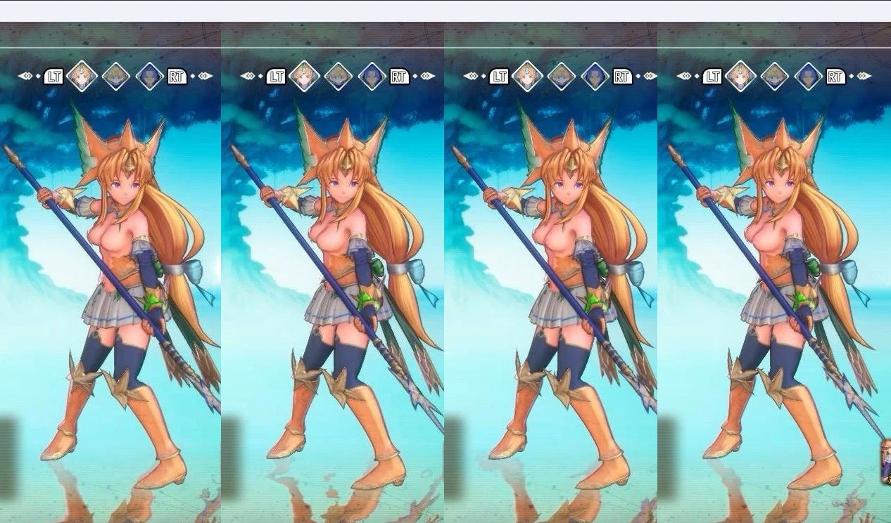 聖剣伝説3 TRIALS of MANA ミーティアを衣装破損版に変更 mod