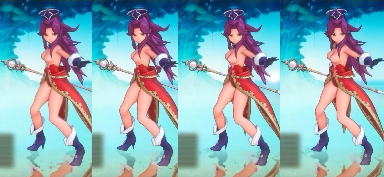 聖剣伝説3 TRIALS of MANA アンジェラの初期衣装を衣装破損版に変更 mod