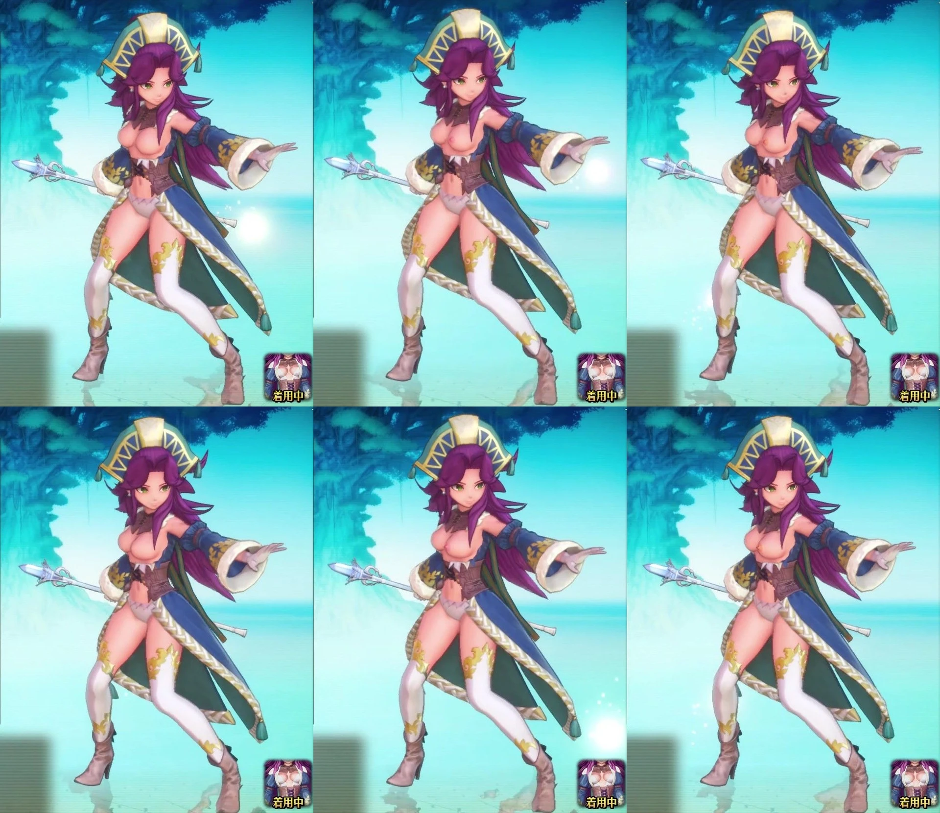 聖剣伝説3 TRIALS of MANA アークメイジを衣装破損版に変更 mod