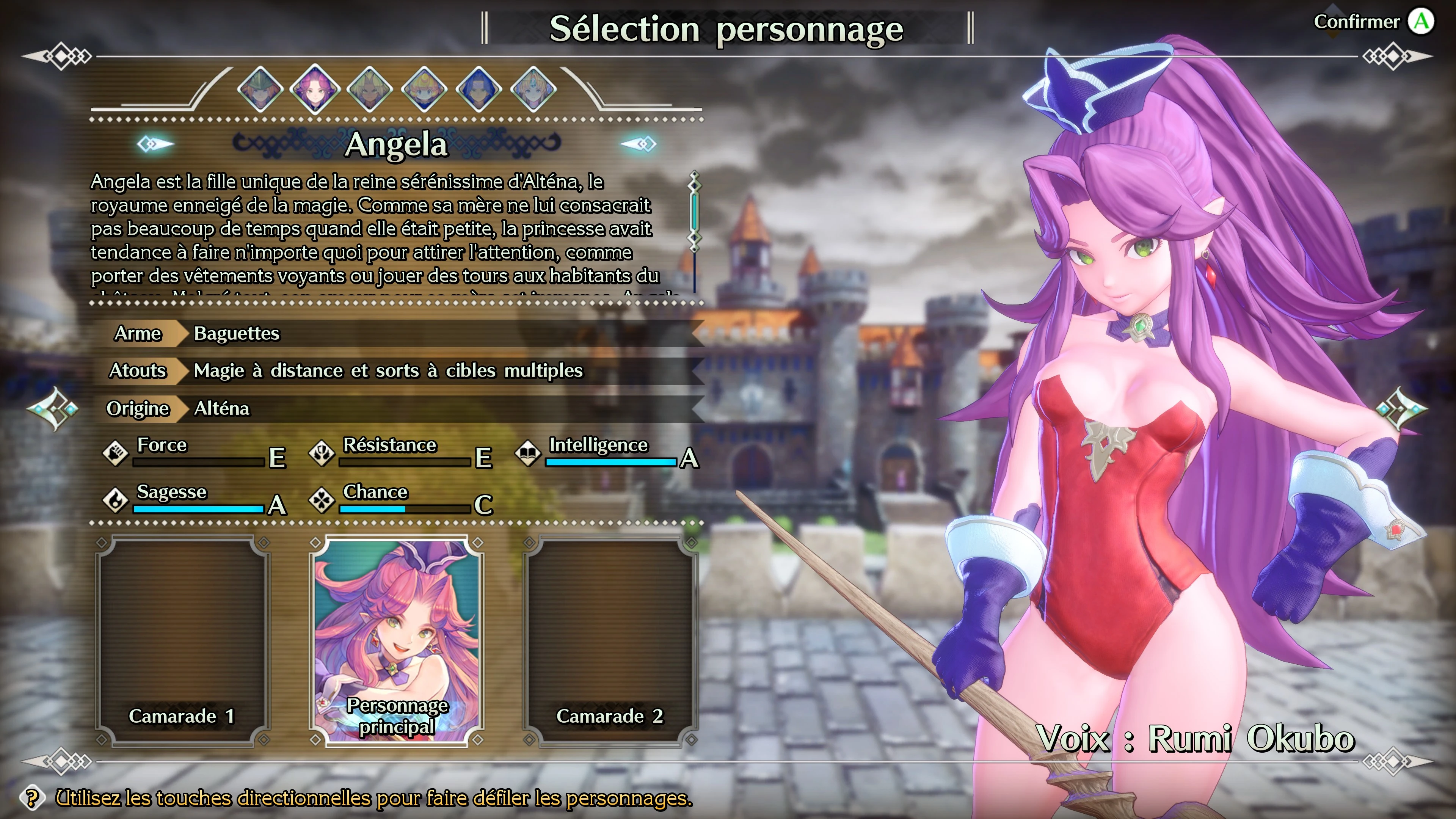 聖剣伝説3 TRIALS of MANA Angela costume mod