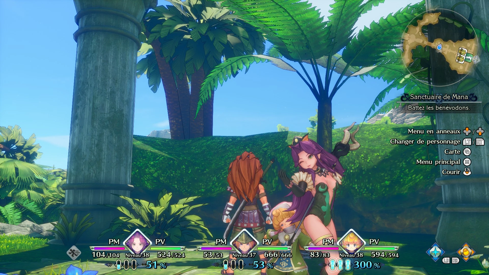 聖剣伝説3 TRIALS of MANA Angela mystic mod
