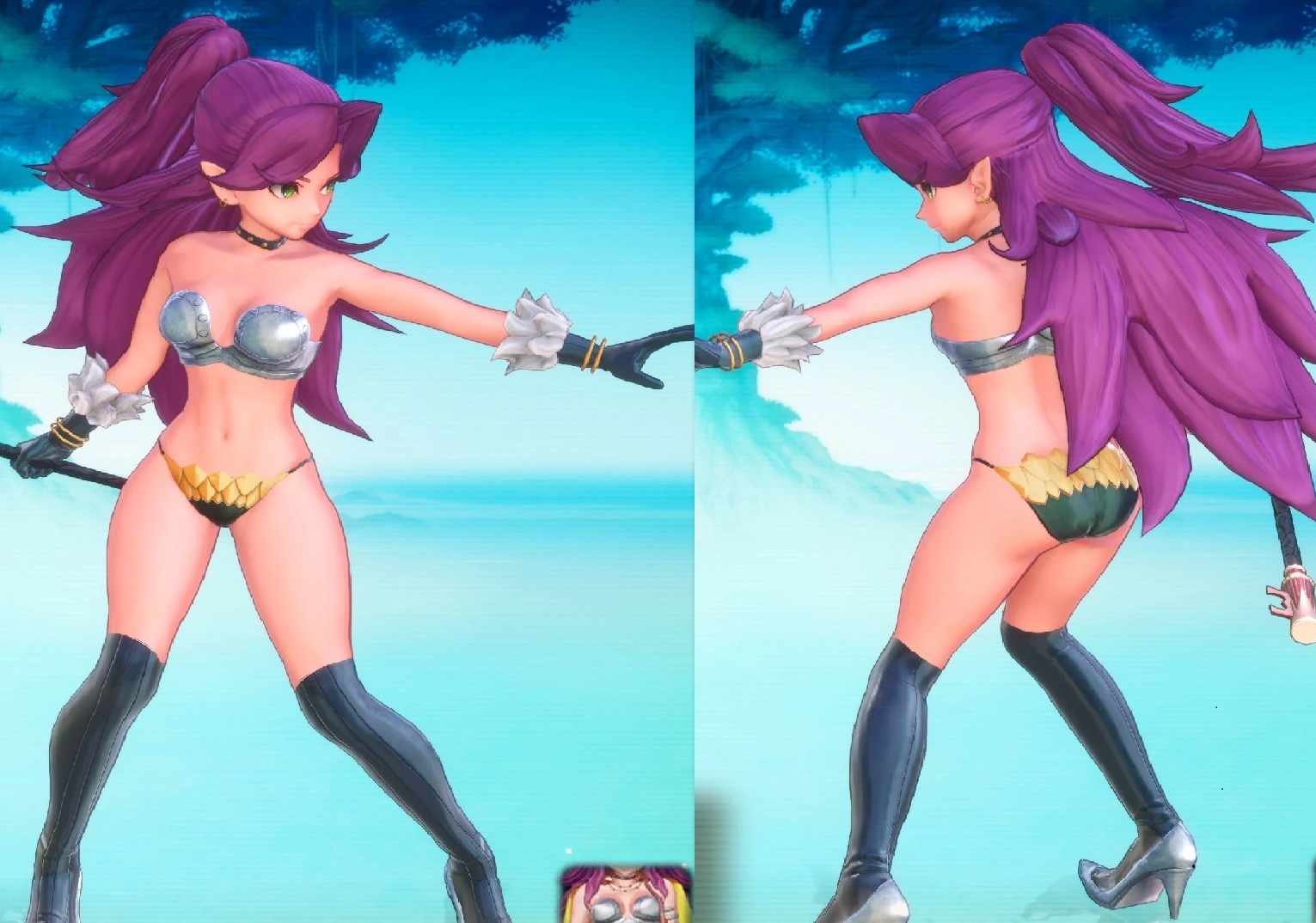 聖剣伝説3 TRIALS of MANA Angela - Lots of skin mod