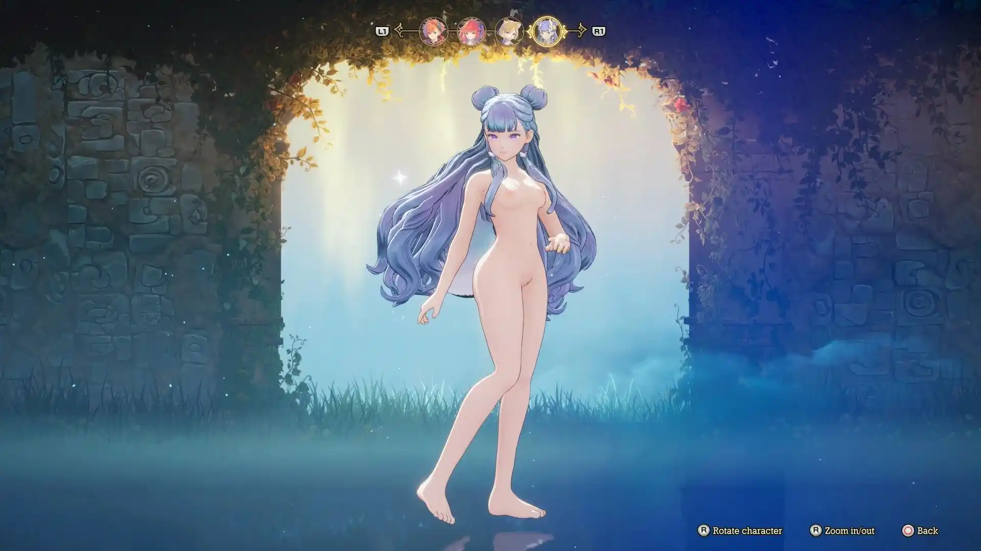 聖剣伝説VISIONS of MANA ヒナ・カリナ・パルミナの統合ヌードmod mod