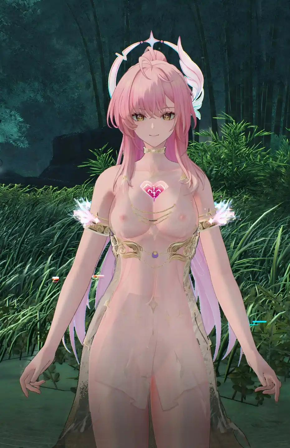 エイメス 爱弥斯透明粉裙装 mod