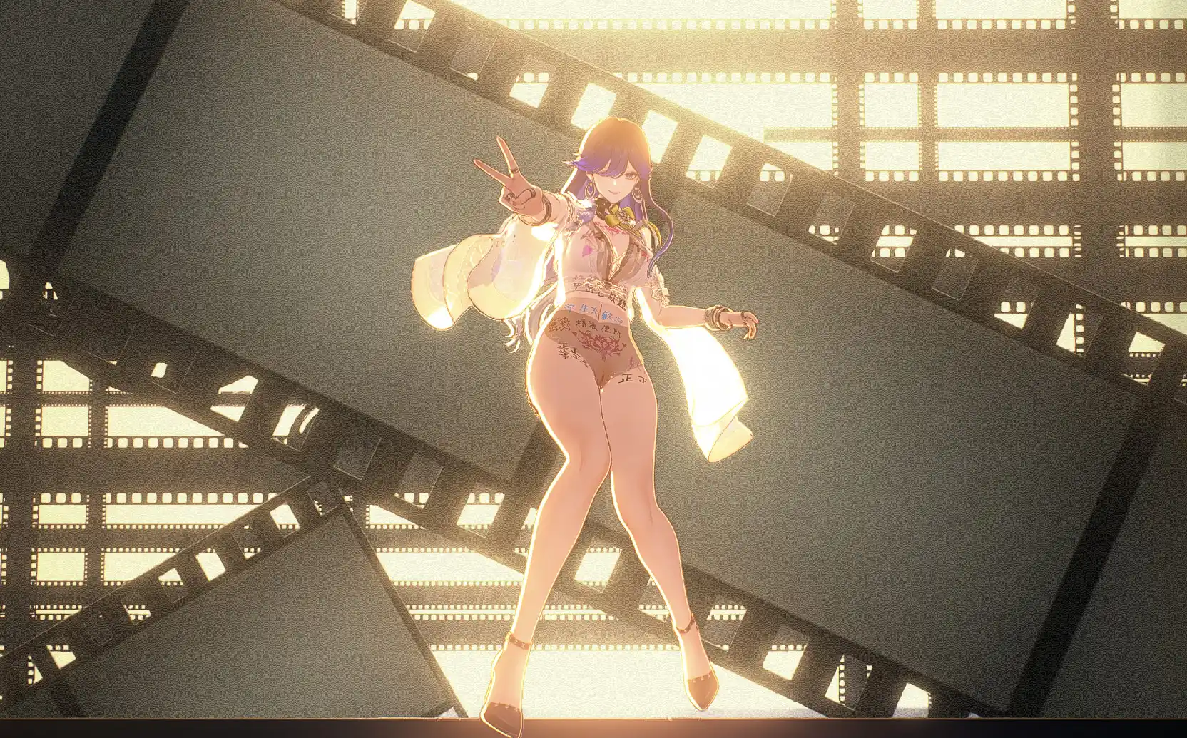 ルシラー lucilla-Transparent&Graffiti mod