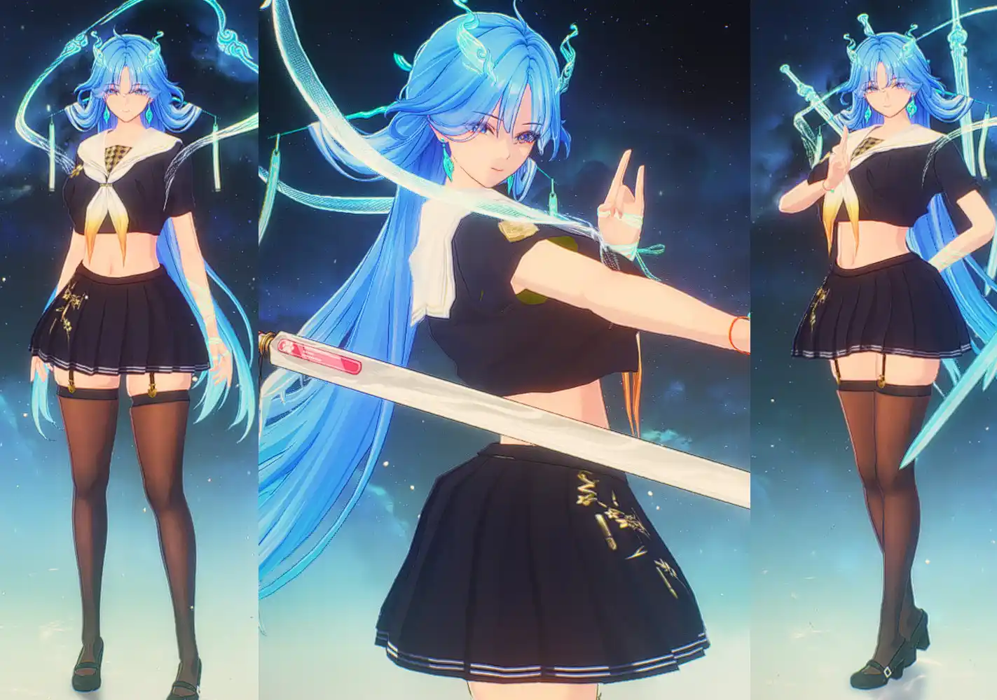 清宵 Qingxiao - JK Uniform mod