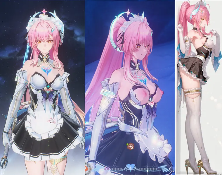 鳴潮 エイメス Aemeath Aemeath maid 小爱 女仆 mod