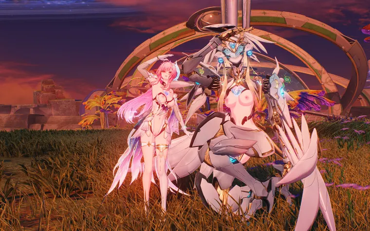 鳴潮 エイメス Aemeath Aemeath Mecha Nude mod