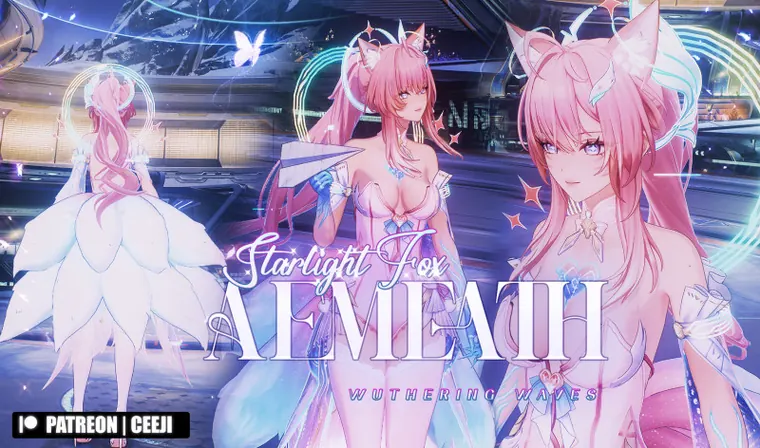 鳴潮 エイメス Aemeath Starlight Fox Aemeath [Multitoggle] mod