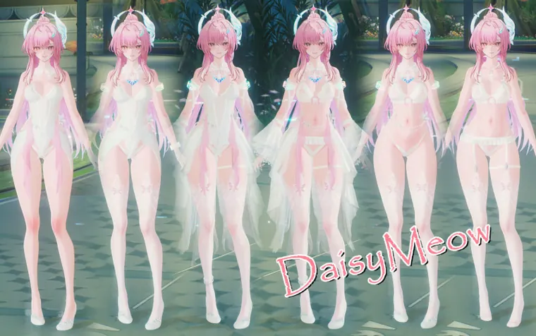 鳴潮 エイメス Aemeath Aemeath Pure Bride NSFW mod
