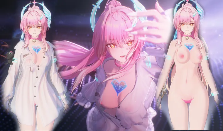 鳴潮 エイメス Aemeath 小爱居家服 Aemeath pajamas NSFW mod