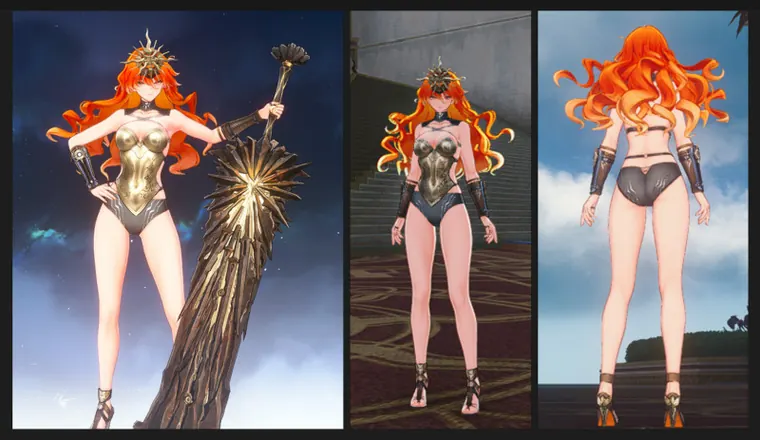 鳴潮 オーガスタ Augusta Skimpy Armor Augusta mod