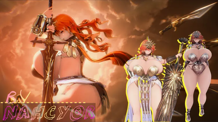 鳴潮 オーガスタ Augusta Thicc Augusta 鬥雞場母豬! mod
