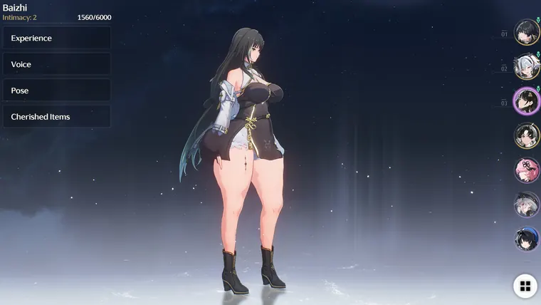 鳴潮 白芷 Baizhi Slightly Bustier Bottom-Heavy Baizhi mod