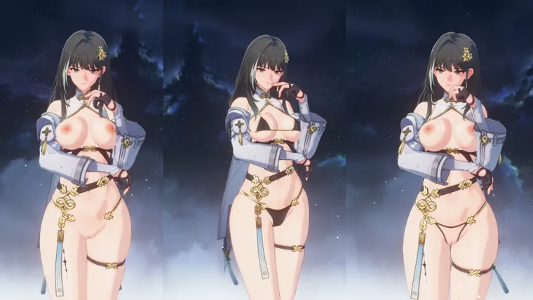 鳴潮 白芷 Baizhi Baizhi Bikini(toggle) 白芷 比基尼 mod