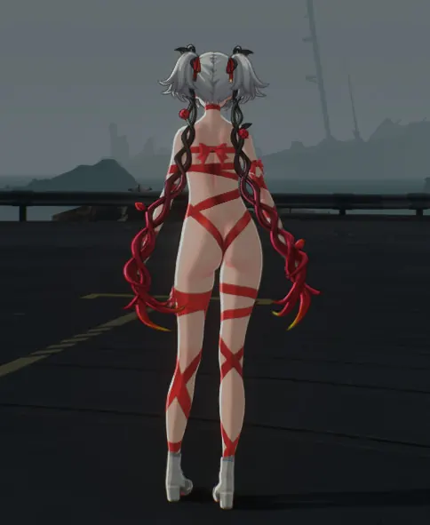 鳴潮 ツバキ Camellya Camellya with bandage mod