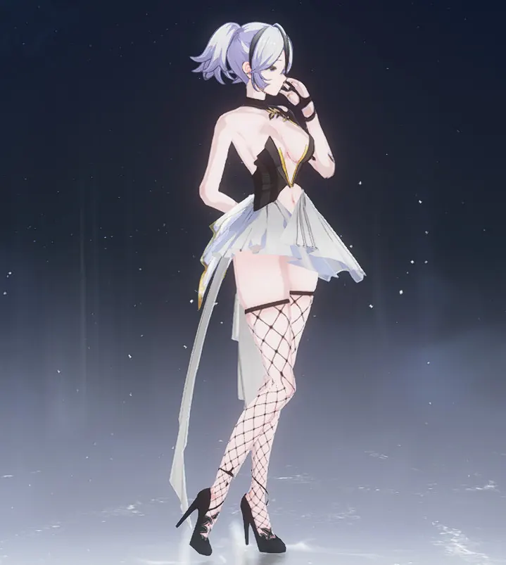 鳴潮 ツバキ Camellya Camellya-Stockings mod
