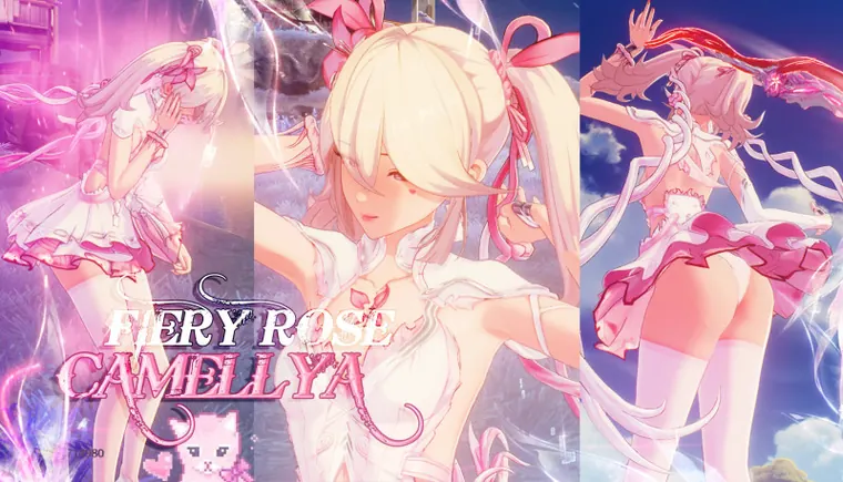 鳴潮 ツバキ Camellya Fiery Rose Camellya mod