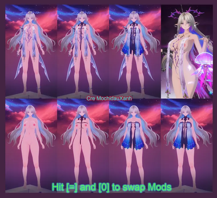 鳴潮 カンタレラ Cantarella Cantarella - Fleurdelys NSFW &amp; Toggle mod