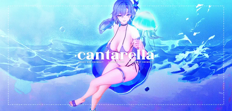 鳴潮 カンタレラ Cantarella Cantarella Beach Day mod