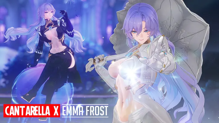 鳴潮 カンタレラ Cantarella Cantarella x Emma Frost (Marvel Rivals) mod