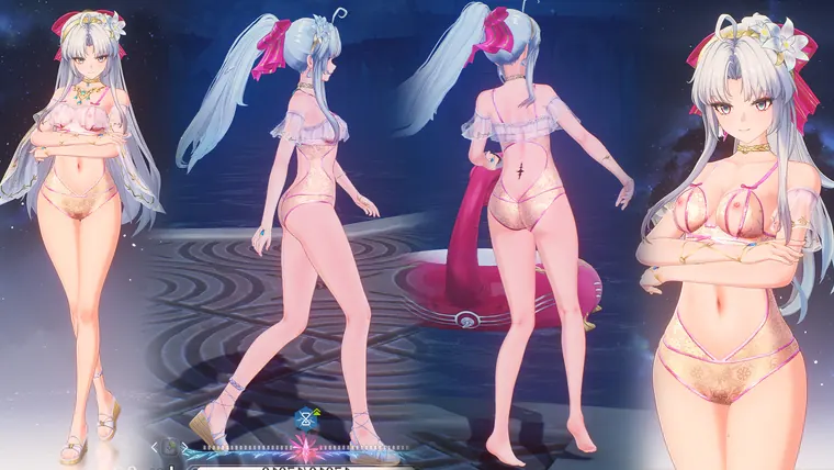 鳴潮 カルロッタ Carlotta 珂莱塔-高叉比基尼-Carlotta-High Fork Bikini mod