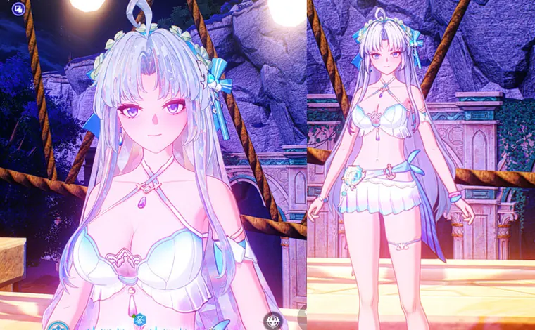 鳴潮 カルロッタ Carlotta Carlotta swimwear 科莱塔 泳装 mod