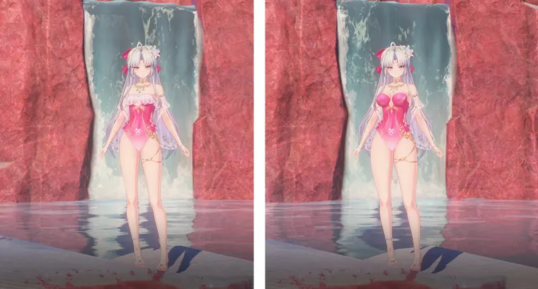 鳴潮 カルロッタ Carlotta Thicc Carlotta Swimsuit mod