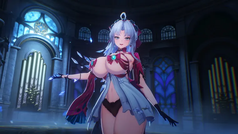 鳴潮 カルロッタ Carlotta Thicc Carlotta mod