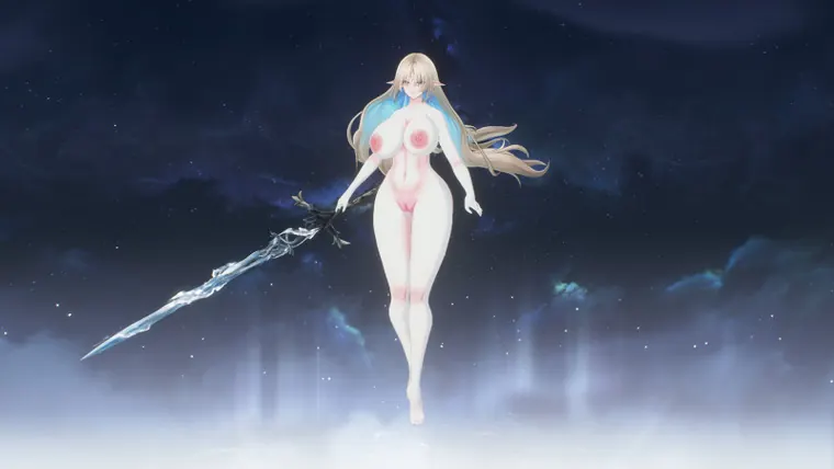 鳴潮 カルテジア Cartethyia Cartethyia & Fleurdelys big breast mod
