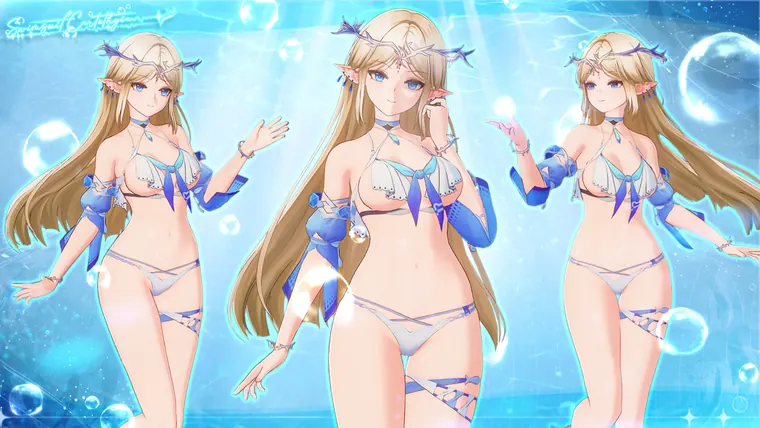 鳴潮 カルテジア Cartethyia Cartethyia Swimsuit mod