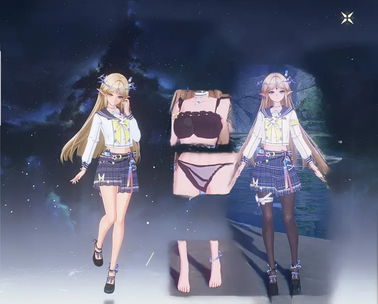 鳴潮 カルテジア Cartethyia 卡提希娅-遐想韶光-jk（Cartethyia-Reverie Shaoguan-jk） mod