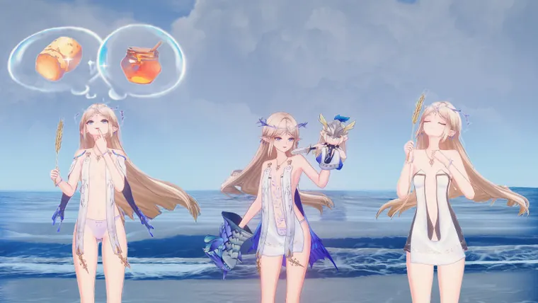 鳴潮 カルテジア Cartethyia Cartethyia Body recovery+simplified cloth 素体卡提+简化 mod