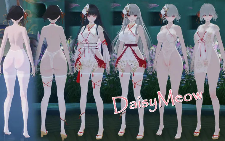 鳴潮 千咲 Chisa Chisa Shrine Maiden NSFW mod