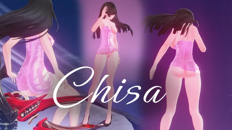 鳴潮 千咲 Chisa Chisa tiny dress mod