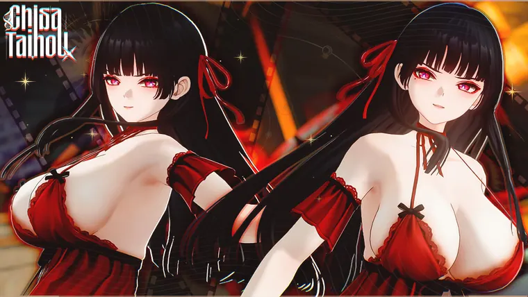 鳴潮 千咲 Chisa Chisa - But it's Taihou mod