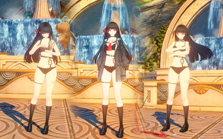 鳴潮 千咲 Chisa Chisa Garter JK mod