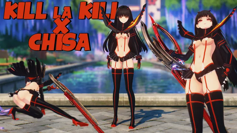 鳴潮 千咲 Chisa Chisa X Senketsu (Kill la Kill) mod
