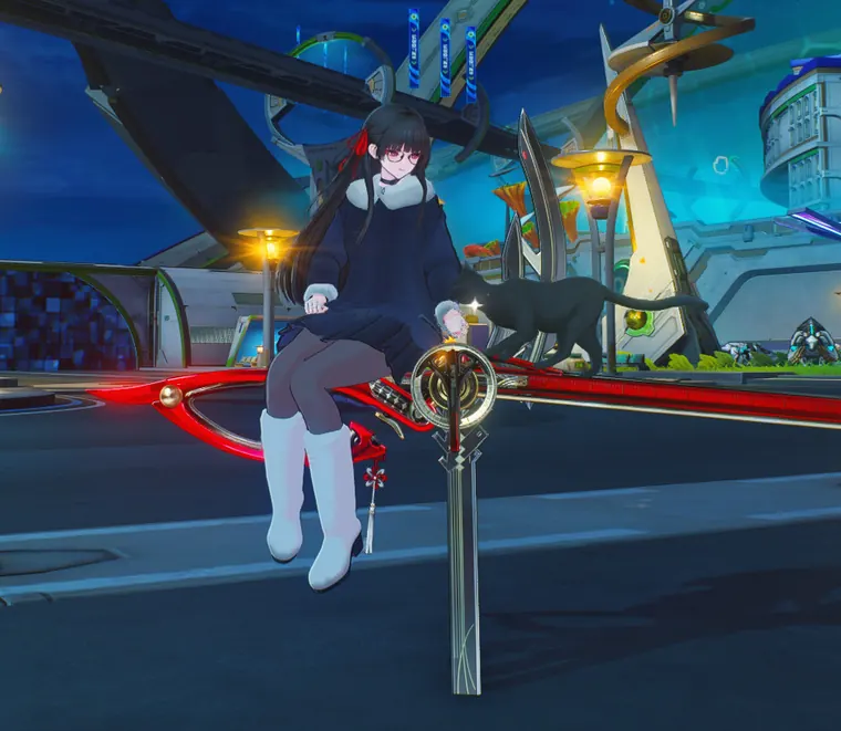 鳴潮 千咲 Chisa Winter Chisa + standAlone Glasses mod