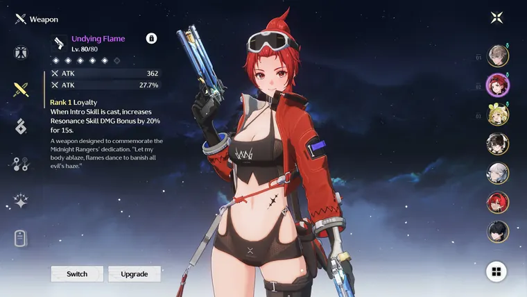 鳴潮 熾霞 Chixia Chixia Slopestyle Recolor mod