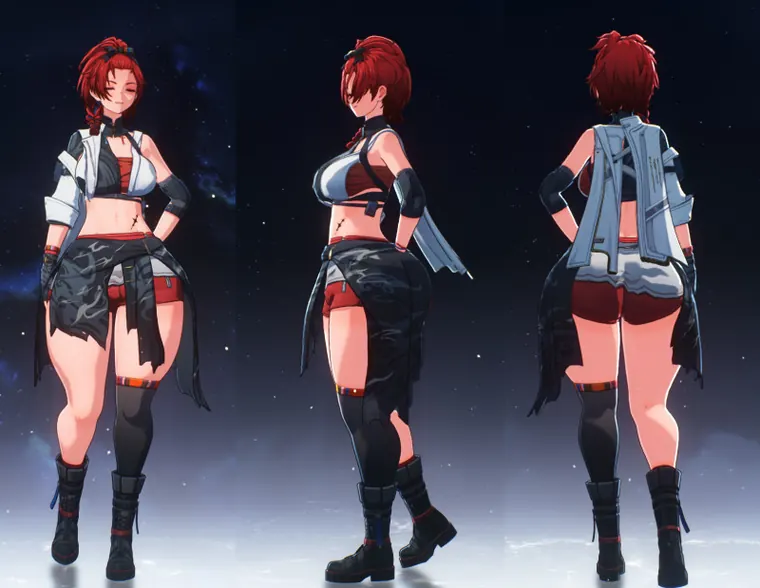鳴潮 熾霞 Chixia Chixia Thicc mod
