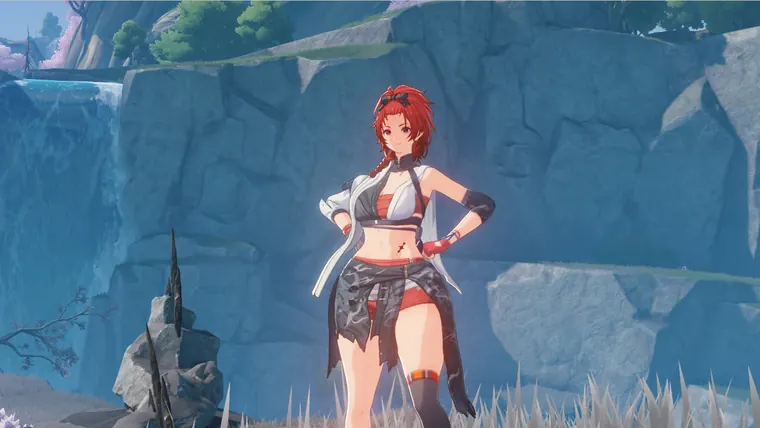 鳴潮 熾霞 Chixia Thicc Chixia mod